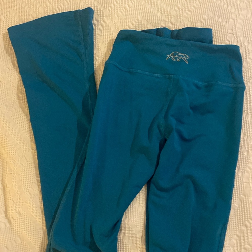 Tiger, Friday child extra large blue flare leggings